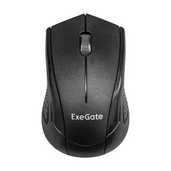 Мышь Wireless Exegate Professional Standard SR-9022 EX269648RUS USB, оптическая, 1200dpi, 3 кнопки и колесо прокрутки, черная, Color Box