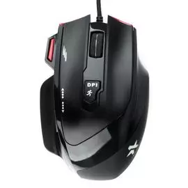 Мышь Гарнизон GM-790G игровая, 6 кнопок + колесо кнопка, грузики, 3200DPI, кабель 1.5м