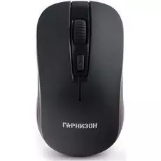 Мышь Wireless Гарнизон GMW-420 черная, чип X2, 1600dpi, 3 кнопки+колесо/кнопка, блистер