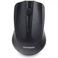 Мышь Wireless Гарнизон GMW-430 чип X, черный, 1200dpi, 2 кн.+ колесо-кнопка, блистер