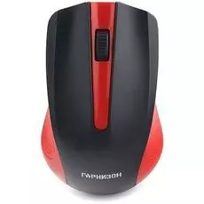 Мышь Wireless Гарнизон GMW-430R чип X, красный, 1200dpi, 2 кн.+ колесо-кнопка, блистер