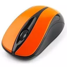 Мышь Wireless Gembird MUSW-325-O оранжевая, 1000 dpi, 3 кнопки/колесо