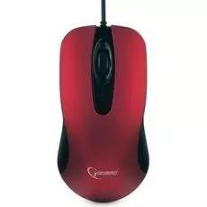 Мышь Gembird MOP-400 красная, 1000dpi, USB, 3 кнопки