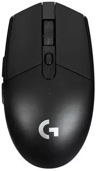 Мышь Wireless Logitech G304 910-005286 игровая, Lightspeed Black