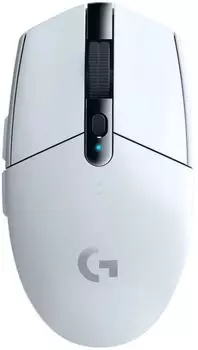 Мышь Wireless Logitech G305 Lightspeed 910-005292 белая оптическая (12000dpi) USB