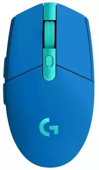 Мышь Wireless Logitech G305 Lightspeed 910-006014 игровая, оптическая, 12000 dpi, 6 кнопок, blue