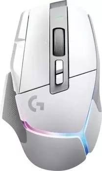 Мышь Wireless Logitech G502 X PLUS 910-006173 белая, оптическая, 25600dpi, USB 13but