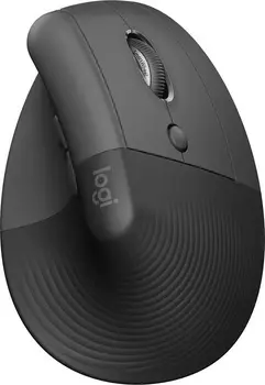 Мышь Wireless Logitech Lift 910-006479 графитовый оптическая (4000dpi) BT/Radio USB (5but)