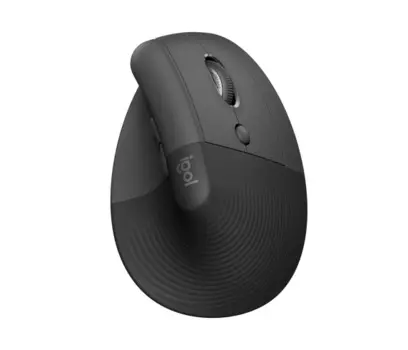 Мышь Wireless Logitech Lift Vertical 910-006473 вертикальная, графит