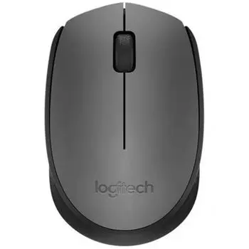 Мышь Wireless Logitech M170 Grey 910-004646 серая, оптическая, 1000dpi, 2.4 GHz/USB-ресивер