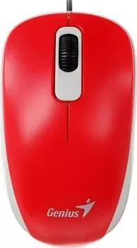 Мышь Genius DX-110 31010009403 1000 DPI, 3кн., USB, red