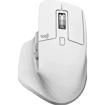 Мышь Wireless Logitech MX Master 3S светло-серая оптическая (8000dpi) USB (5but)