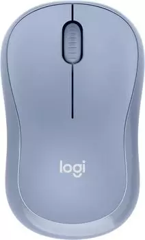 Мышь Wireless Logitech Silent M221 910-006111 голубой/серый оптическая 1000dpi USB 2but