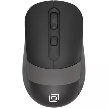 Мышь Wireless Oklick 310MW 1869088 3200dpi, оптическая светодиодная, USB, черный/серый