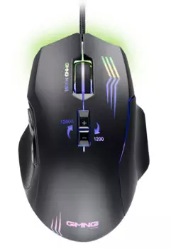 Мышь GMNG 930GM 1651283 черная оптическая (12800dpi) USB для ноутбука (7but)