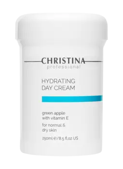Hydrating Day Cream Green Apple + Vitamin E for normal and dry skin - Увлажняющий дневной крем с витамином Е для нормальной и сухой кожи «Зеленое яблоко», 250 мл
