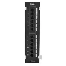 Патч-панель настенная, 12xRJ45, UTP, Кат. 5е SUPRLAN 10-0407