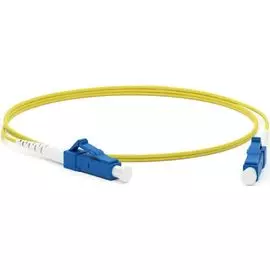 Патч-корд волоконно-оптический Hyperline FC-S2-9-LC/UR-LC/UR-H-2M-LSZH-YL (шнур) SM 9/125 (OS2), LC/UPC-LC/UPC, 2.0 мм, simplex, LSZH, 2 м