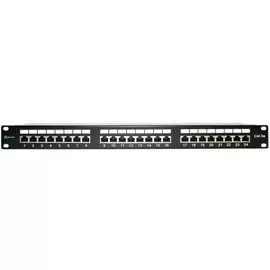 Патч-панель 19", 24xRJ45, FTP, Кат. 5е 5bites PPF55-05 KRONE, 110, Dual IDC