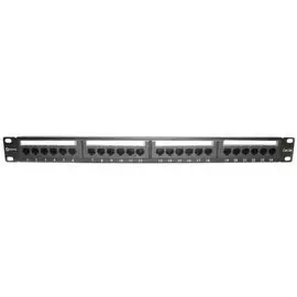 Патч-панель 19", 24xRJ45, UTP, Кат. 5е 5bites PPU55-07 KRONE, 110, Dual IDC