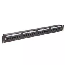 Патч-панель 19, 24xRJ45, UTP, Кат. 6 ITK PP24-1UC6U-D05 1U,(IDC Dual)