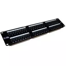 Патч-панель 19, 48xRJ45, UTP, Кат. 6 TWT TWT-PP48UTP/6 2U