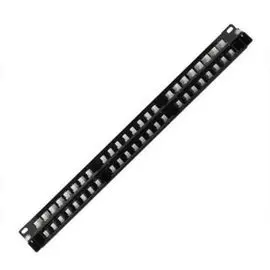 Патч-панель BNH B100.1-48-6-UNB 19", 1U, Cat 6, 48 портов RJ45 (8p8c), неэкранированная, Dual IDC (110/KRONE)