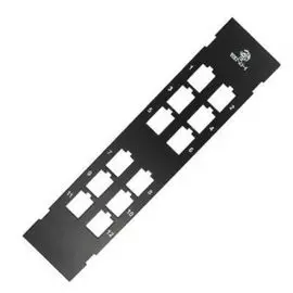 Патч-панель BNH B105-12-0-UNB наборная, настенная под 12 неэкранированных модулей Keystone Jack