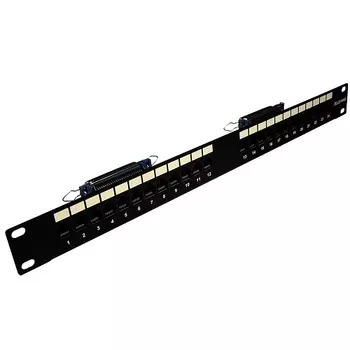 Патч-панель Ecoplast 87050 Telco 50 портов RJ-45