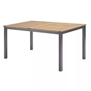 Стол садовый Naterial Oris 150x89x74.6 см алюминий/эвкалипт светло-коричневый