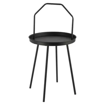 Столик кофейный 39x39x48.5 см дерево черный