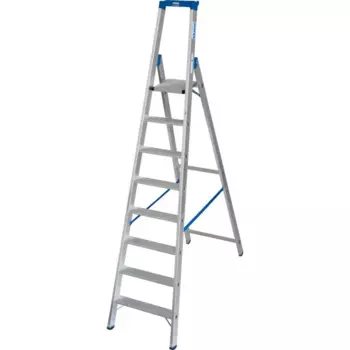 Стремянка алюминиевая Krause Stabilo 124555 8 ступеней, максимальная нагрузка 150 кг