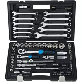 Licota ALK-8015F Набор инструмента 1/4" и 1/2" 6 гр. 83 предмета