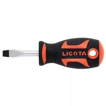 Licota ASD-5303865 Отвертка профессиональная короткая (шлиц) SL6.5, 38 мм