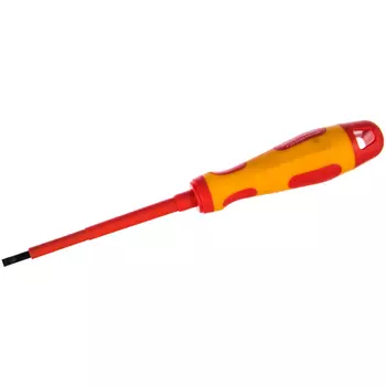 KRAFTOOL 250083-4.0-100 Отвертка VDE SL 4.0x100 мм Expert