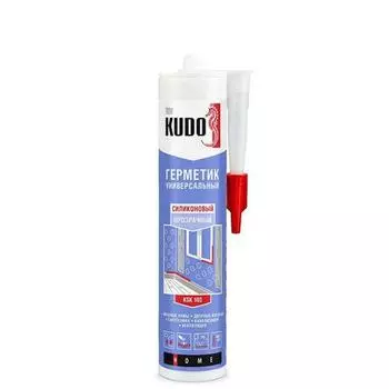 KUDO KSK-100 Герметик KUDO KSK-100 силиконовый универсальный прозрачный 280 мл