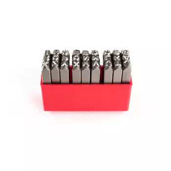 Licota ATF-5115A-5.0 Набор клейм буквы 5 мм CrMo