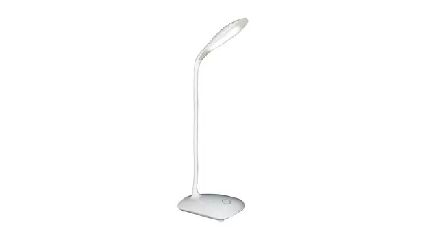 Светильник настольный Ritmix LED-310, светодиоды, 3 Вт, 6000 K/150лм, АКБ/1.2 А·ч, регулировка яркости свечения, 3 уровня, белый