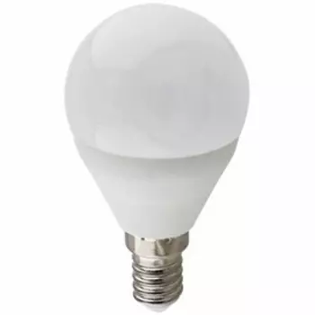 Лампа светодиодная E14 шар/G45, 10Вт, 6000K / холодный свет, Ecola (k4qd10elc)