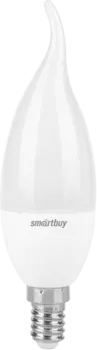 Лампа светодиодная E14 свеча на ветру/C37, 9.5Вт, 6000K / холодный свет, 760лм, SMARTBUY (SBL-C37Can-9_5-60K-E14)