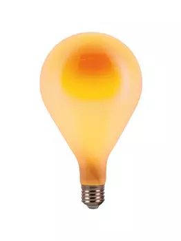 Лампа светодиодная E27 -/A165, 6Вт, 2700K / теплый свет, 400лм, филаментная, HIPER Milk rainbow Filament (HL-2260)
