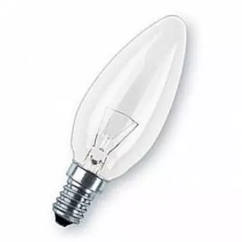 Лампа накаливания E14 свеча/B35, 60Вт, 2700K / теплый свет, 660лм, OSRAM 4008321665942 (4008321665942)