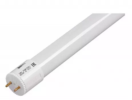 Лампа линейная светодиодная G13 PLED T8-1200PL Nano 20w FR G13 6500K, T8, ⌀26мм x 1200мм, 20Вт, 1600лм, 6500K/холодный, 75 Ra, Jazzway (5003095)
