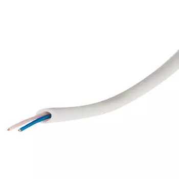 Провод Oxion КСПВ 2x0.4 10 м ГОСТ цвет белый