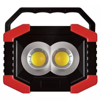 Прожектор светодиодный уличный 3 Вт COB и 2 LED-светодиод 6500К IP44 переносной на батарейках