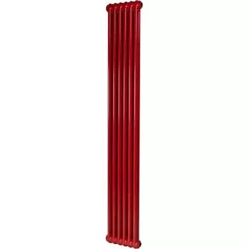 Радиатор трубчатый Irsap Tesi RR218000605A430N01 1735/65 6 секций боковое подключение сталь красный