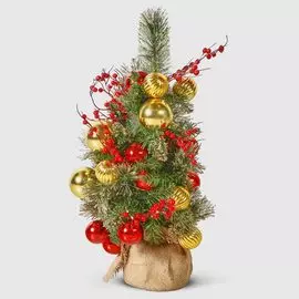 Ель новогодняя National Tree Dakota 61 см 35 LED warm white