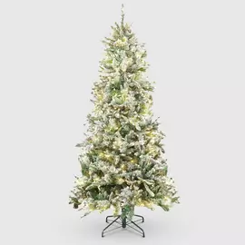 Елка новогодняя Polygroup Canyon flocked fir tree 228 см