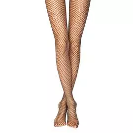 Колготки полиамидные женские ⭐️ Колготки женские в крупную сетку RETTE MAX Lycra® неро цвета ⭐️
