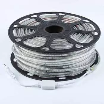 Светодиодная лента GLS-2835-120-9.6-220-IP67-6 катушка 50м + шнур питания
